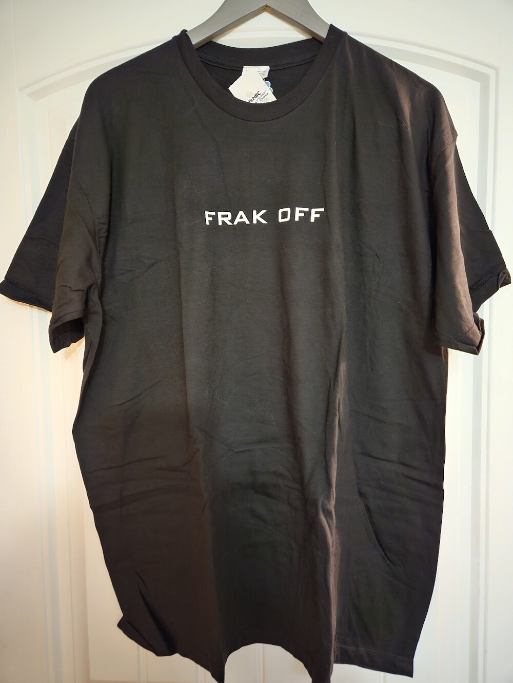 NWT Black "FRAK OFF" Graphic Tee - NBC Store XXL